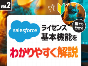 猫でもわかる！はじめてのSalesforce　第二部：Salesforceライセンス・基本機能をわかりやすく解説