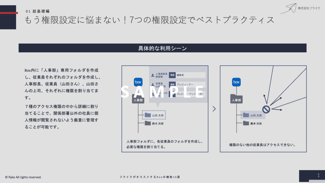 ①フライクがオススメするboxの機能10選